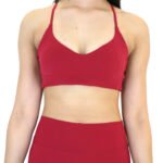 FLOW SPORTS BRA RASPBERRY